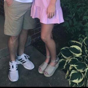 Women’s Beige Espadrille Platform Sandals